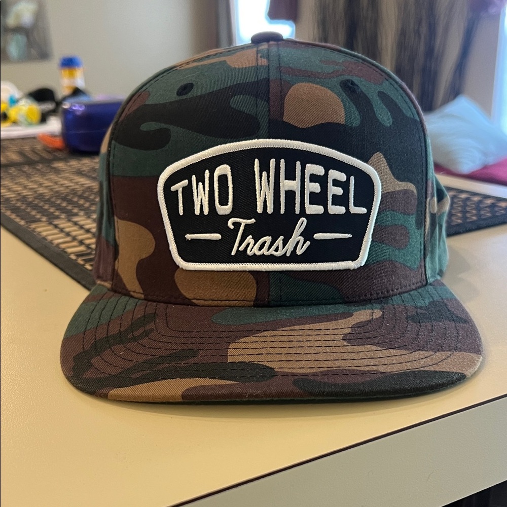 Motorcycle Camo Cap
